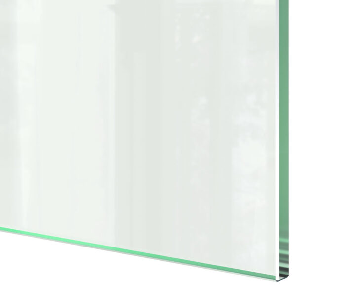 Glaspanel för aluminiumprofiler